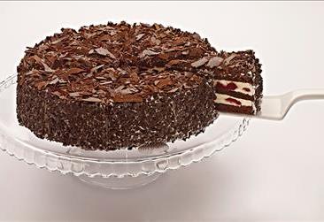 Black Forest Cake With Cherry